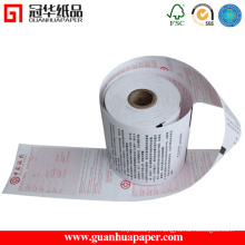 Rouleaux de papier imprimés imprimés ISO Rouleaux de papier publicitaire thermique